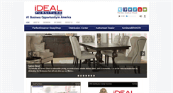 Desktop Screenshot of idealfurniture.org